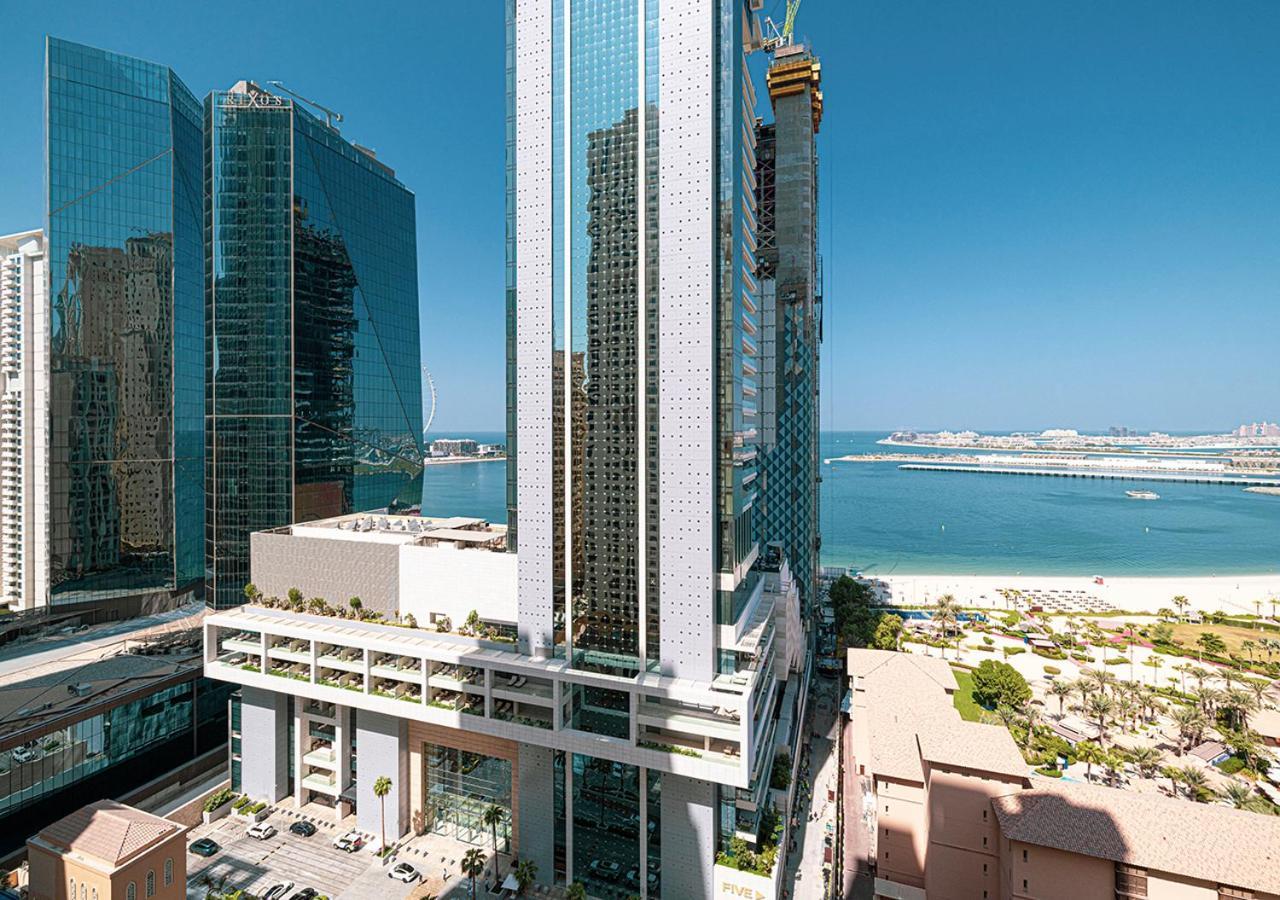 Luxury Sea View Beachfront 3 Bedroom Apt, Jbr Dubai Exteriör bild